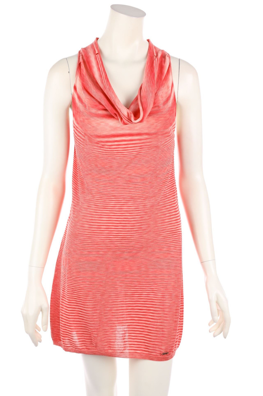 LIU JO - Strickkleid mit Logo-Plakette - S