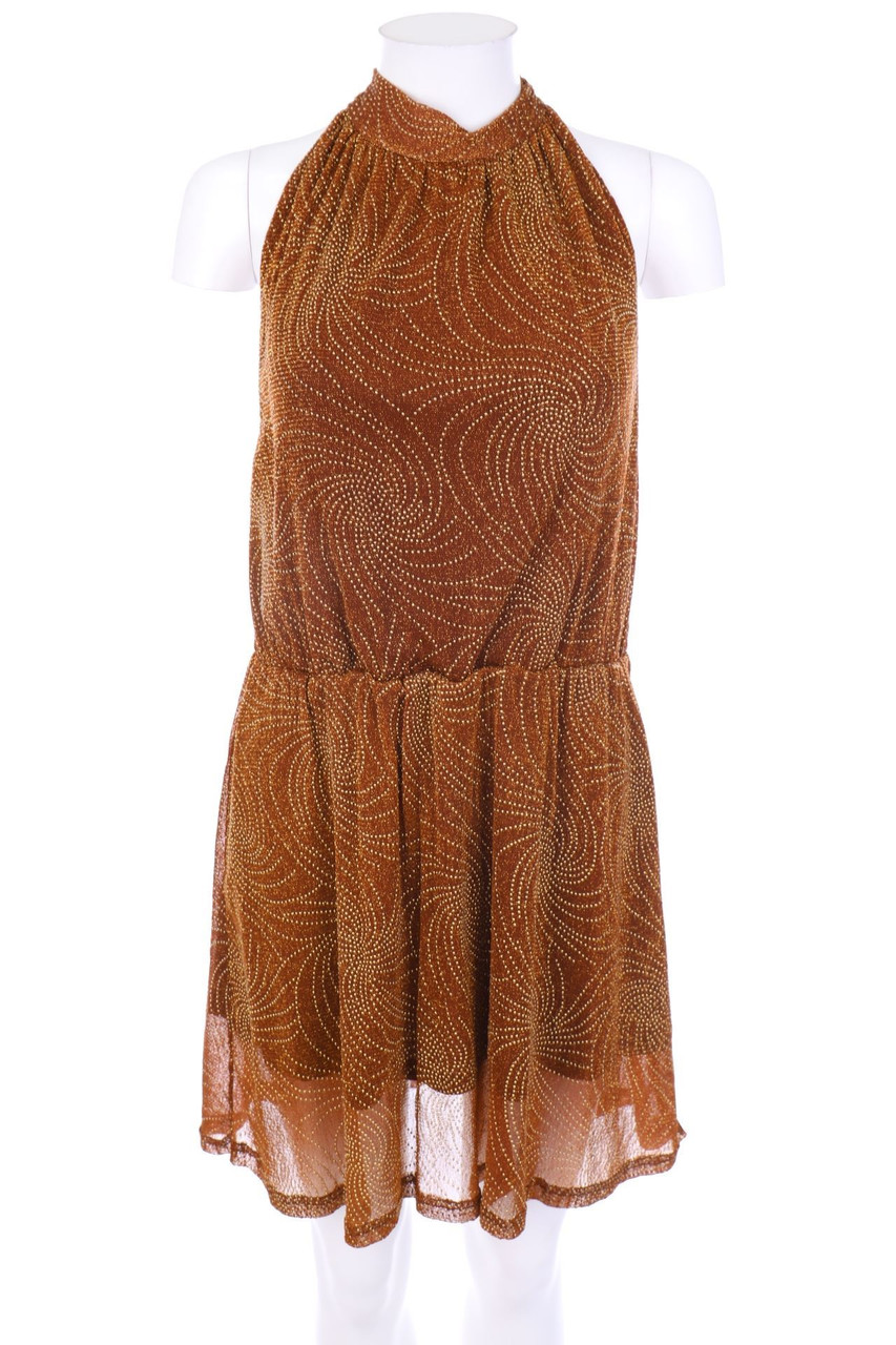 RAINBOW - Glitzer-Abendkleid mit Applikationen - D 36-38