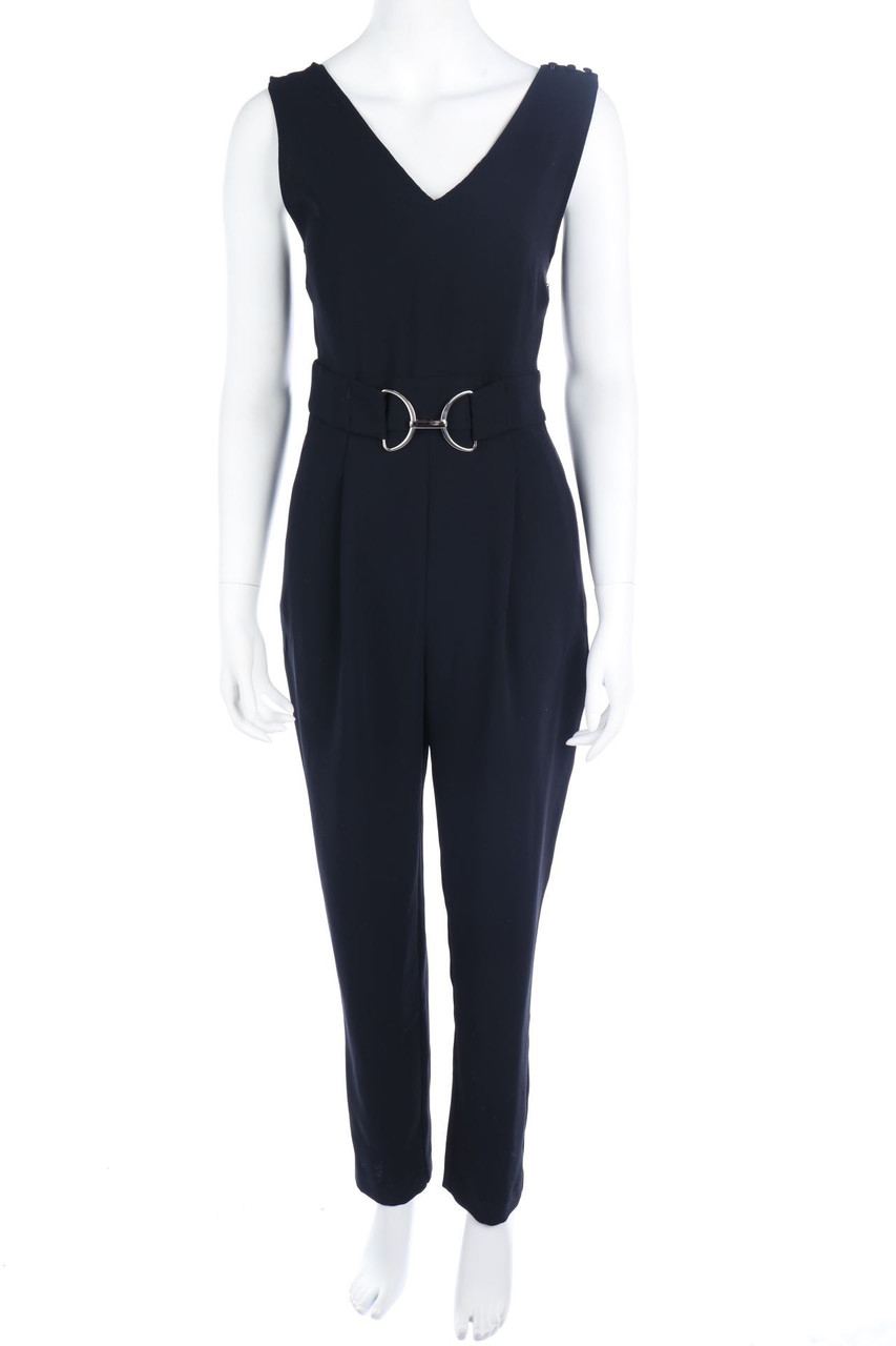 MANGO SUIT - Jumpsuit mit Falten - S
