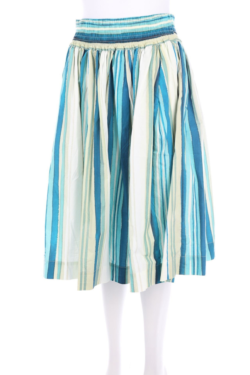 WOOLRICH - Streifen-Rock mit Gummizug - S