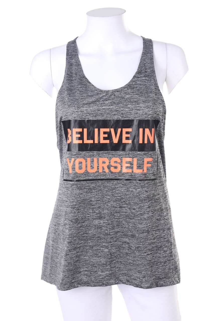 TERRANOVA - Sport-Top mit Statement-Print - M