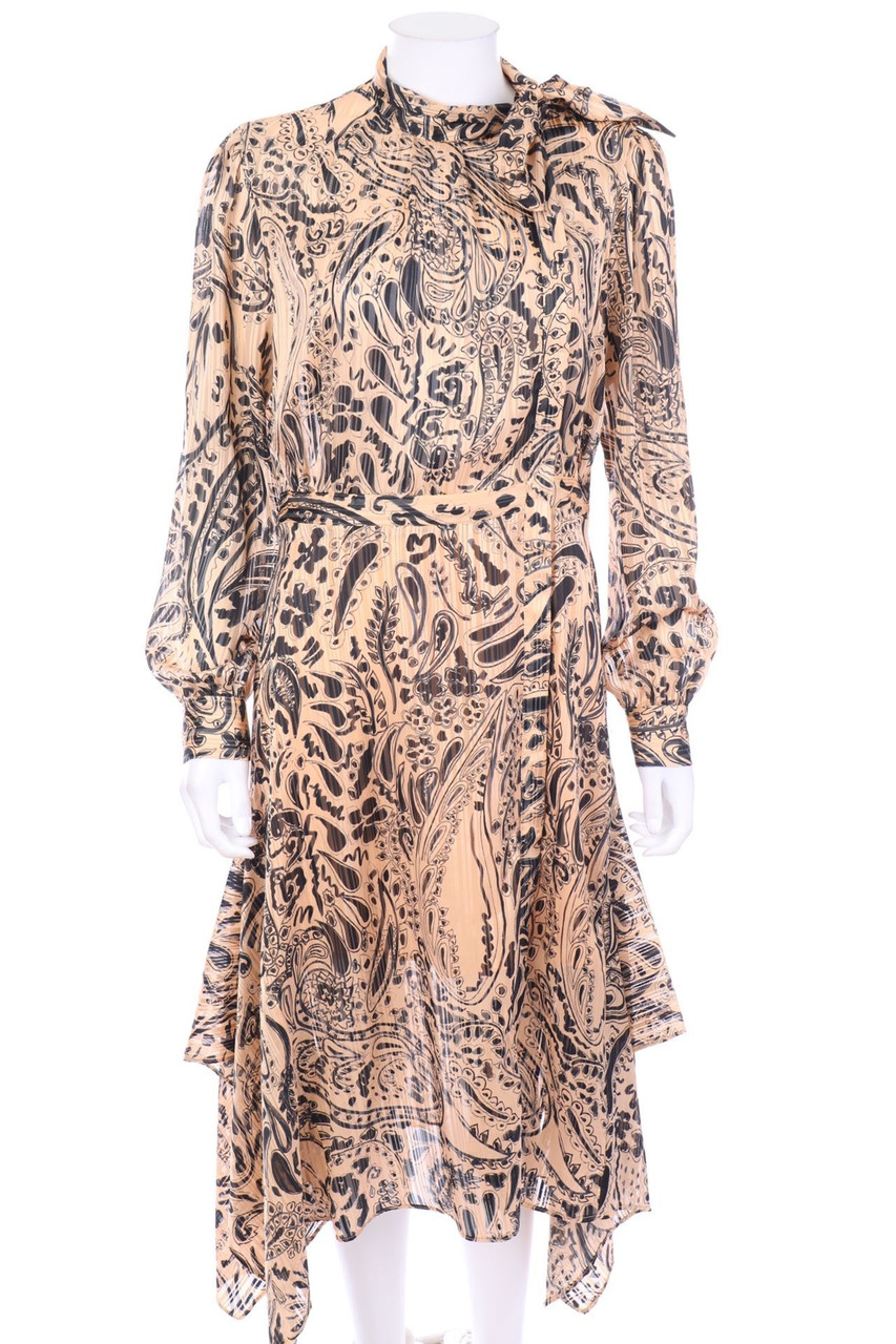 TOPSHOP - Abendkleid mit Print - D 40