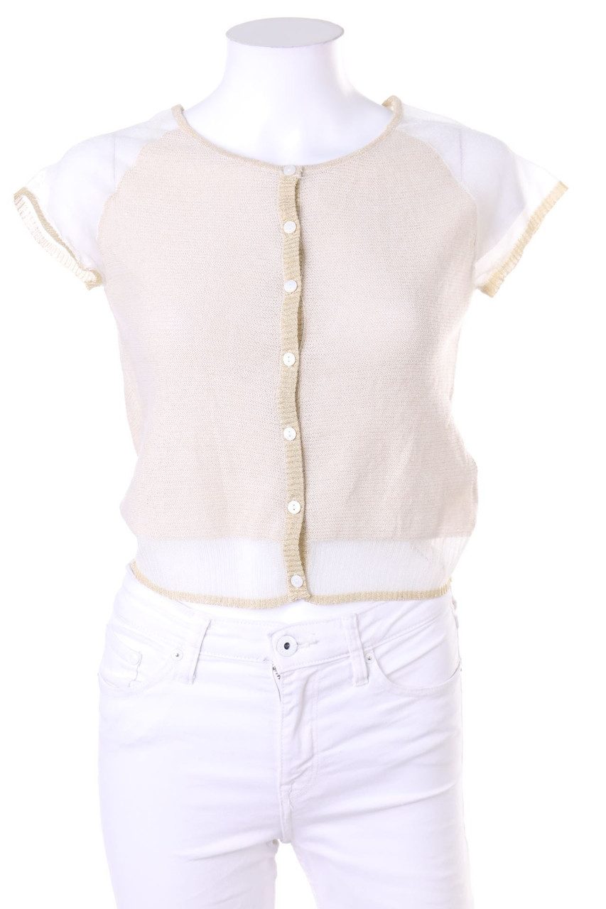NAF NAF - Cropped-Cardigan - S