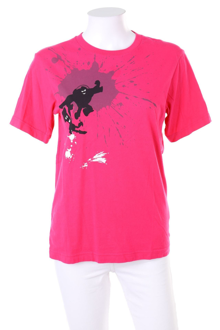 UNIQLO - Kurzarm-Shirt mit Print - S