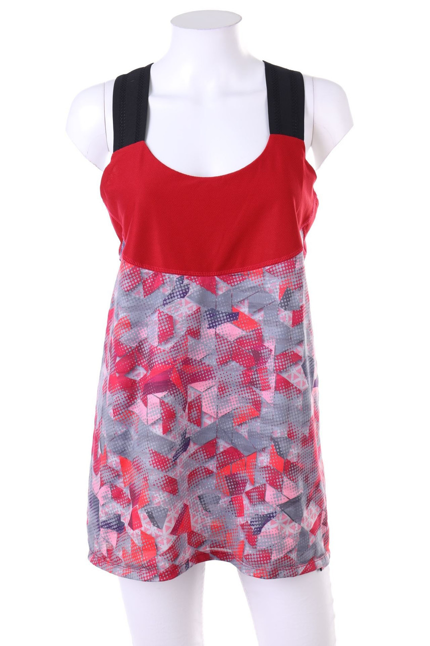 DIADORA - Sport-Top im Layer Look mit Print - M