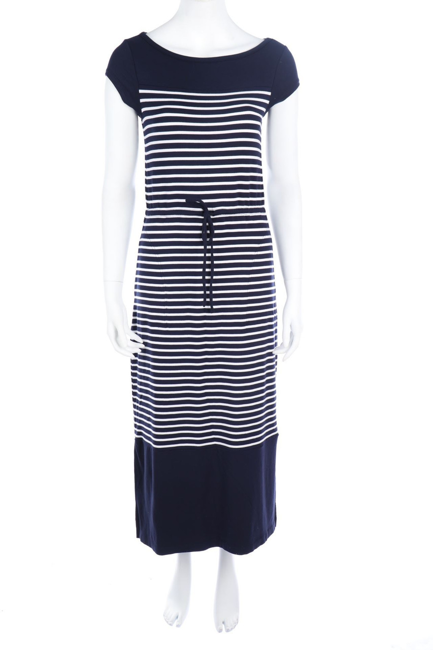 TALBOTS - Maxi-Kleid mit Streifen - S