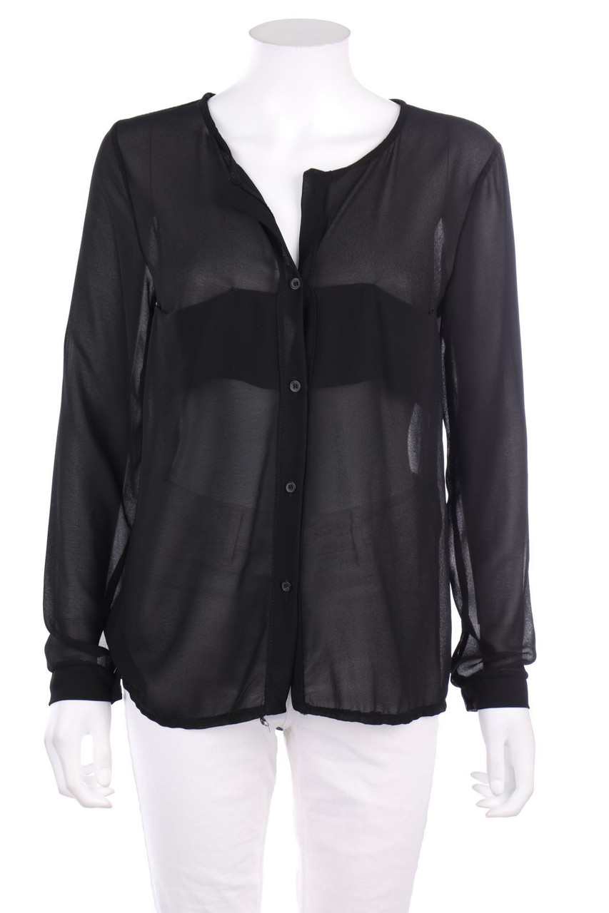 MILLY - Bluse mit aufgesetzten Taschen - D 40