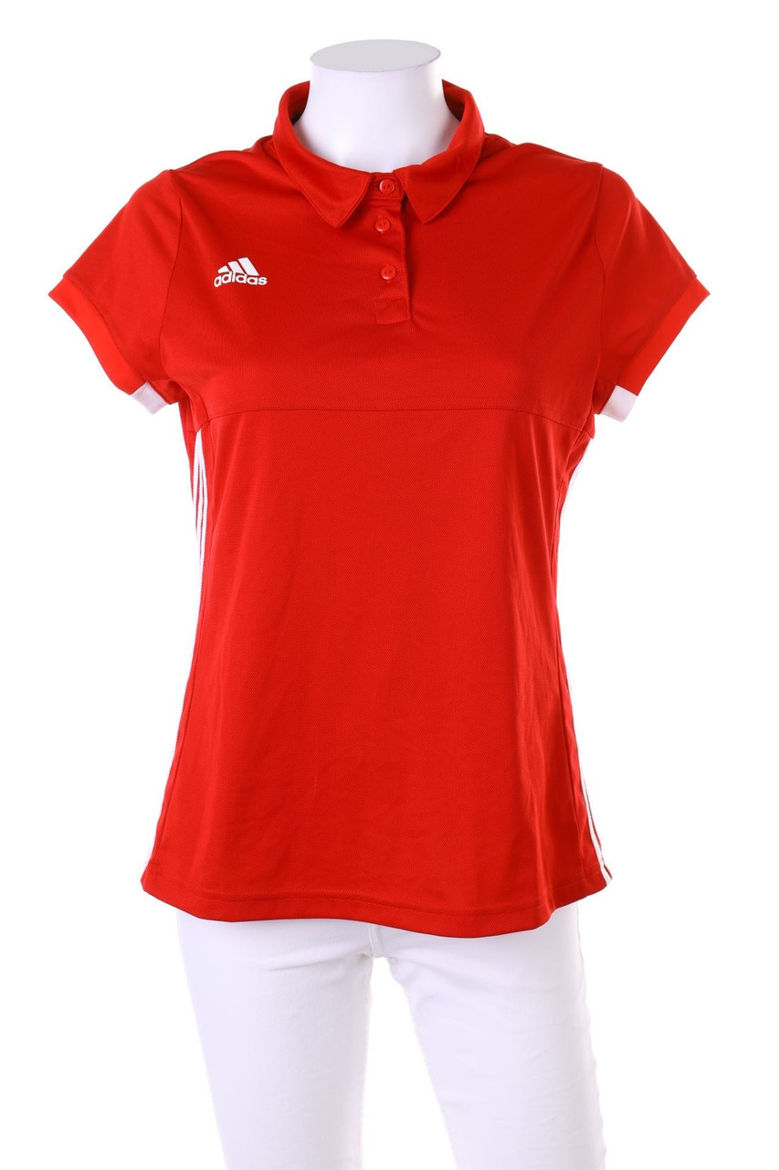 adidas - Polo-Shirt mit Galonstreifen - L