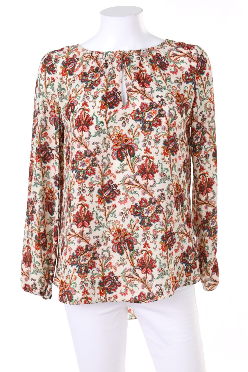 ZARA - Bluse mit floralem Muster - M