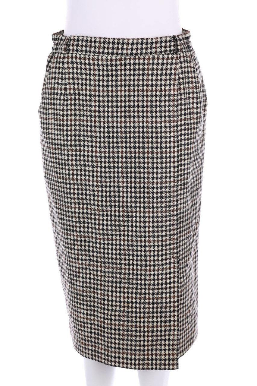 VINTAGE - Rock mit Karo-Muster - D 40