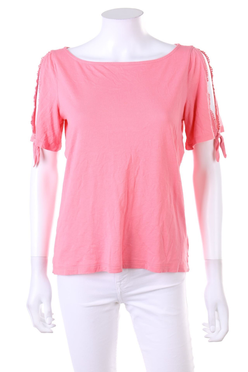 s.Oliver - Kurzarm-Shirt mit Cut-outs - D 34