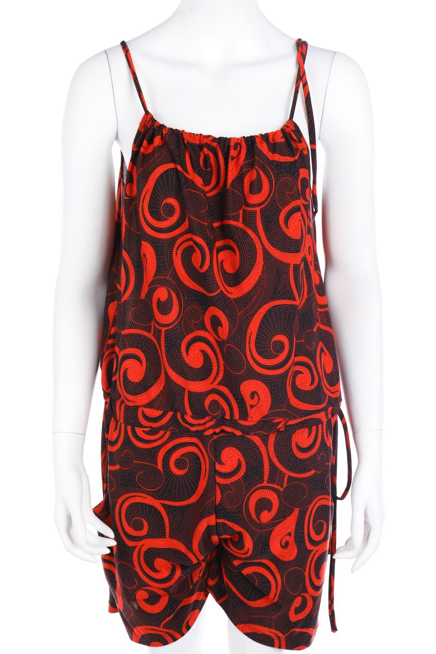 Ohne Label - Playsuit mit Print - L