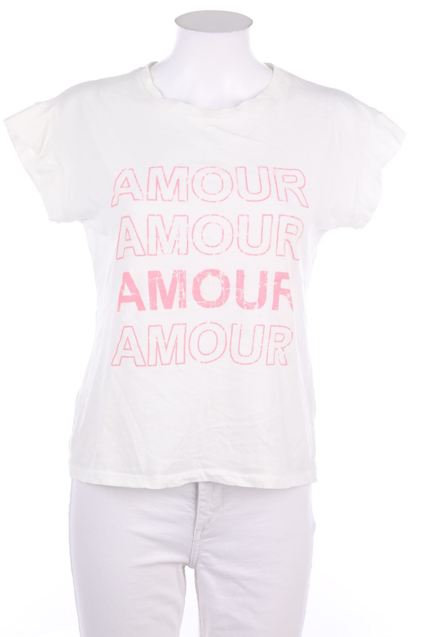 FIRSTAGE - Kurzarm-Shirt mit Print - S