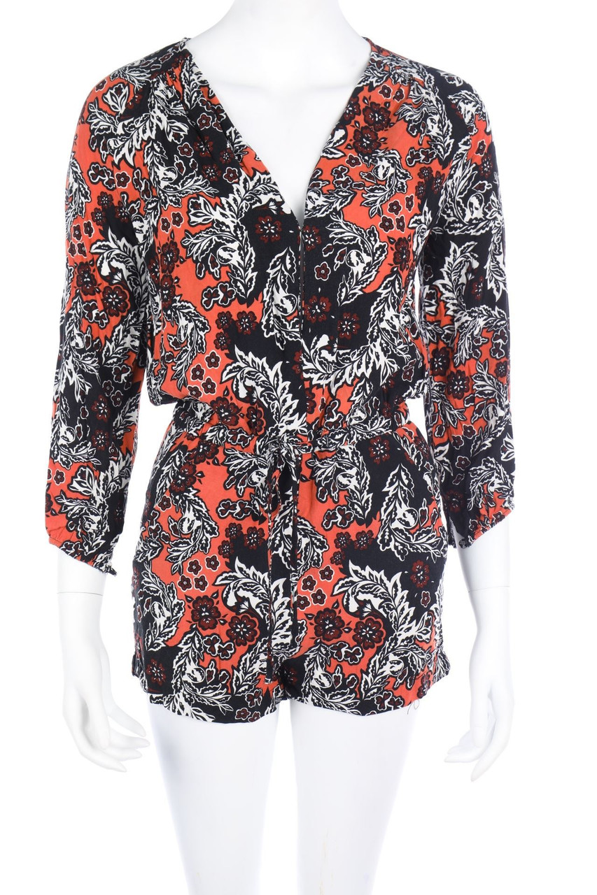 H&M - Playsuit mit floralem Muster - D 36