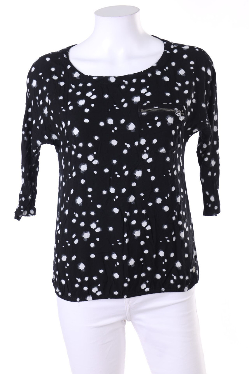 TOM TAILOR - Longsleeve-Shirt mit Zipper - D 34