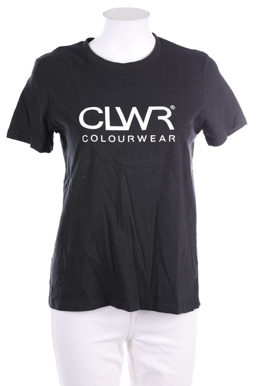 CLWR COLOURWEAR - Kurzarm-Shirt mit Logo-Print - S