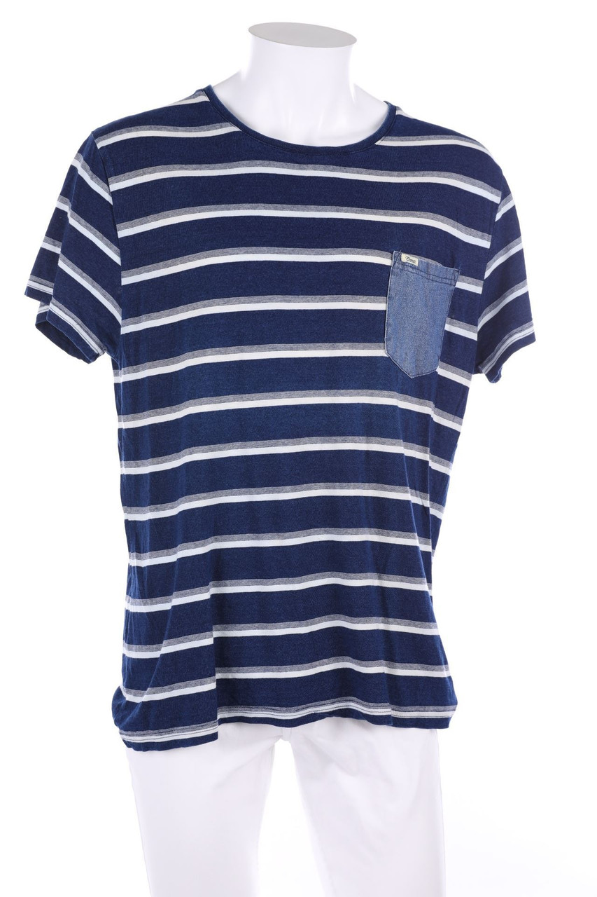 Emmett Jean - T-Shirt mit Streifen - L