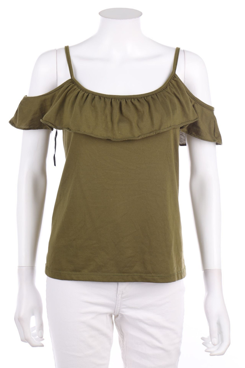 Ohne Label - Cold-Shoulder-Shirt - D 36
