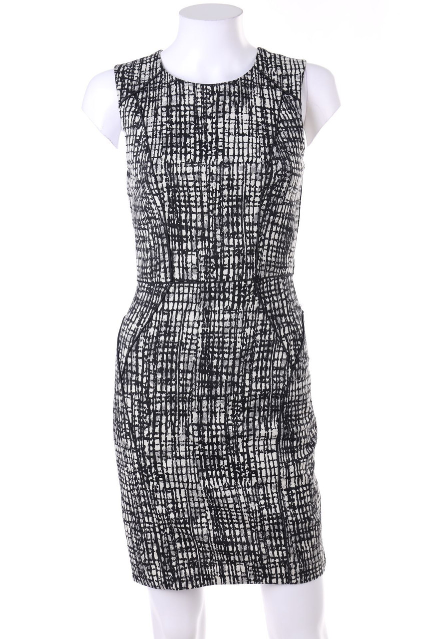 H&M - Etui-Kleid mit geometrischem Muster - D 34