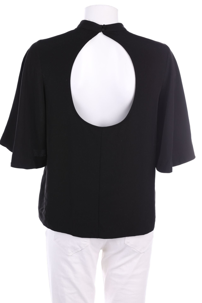 H&M - Kurzarm-Bluse mit Cut-out - D 34