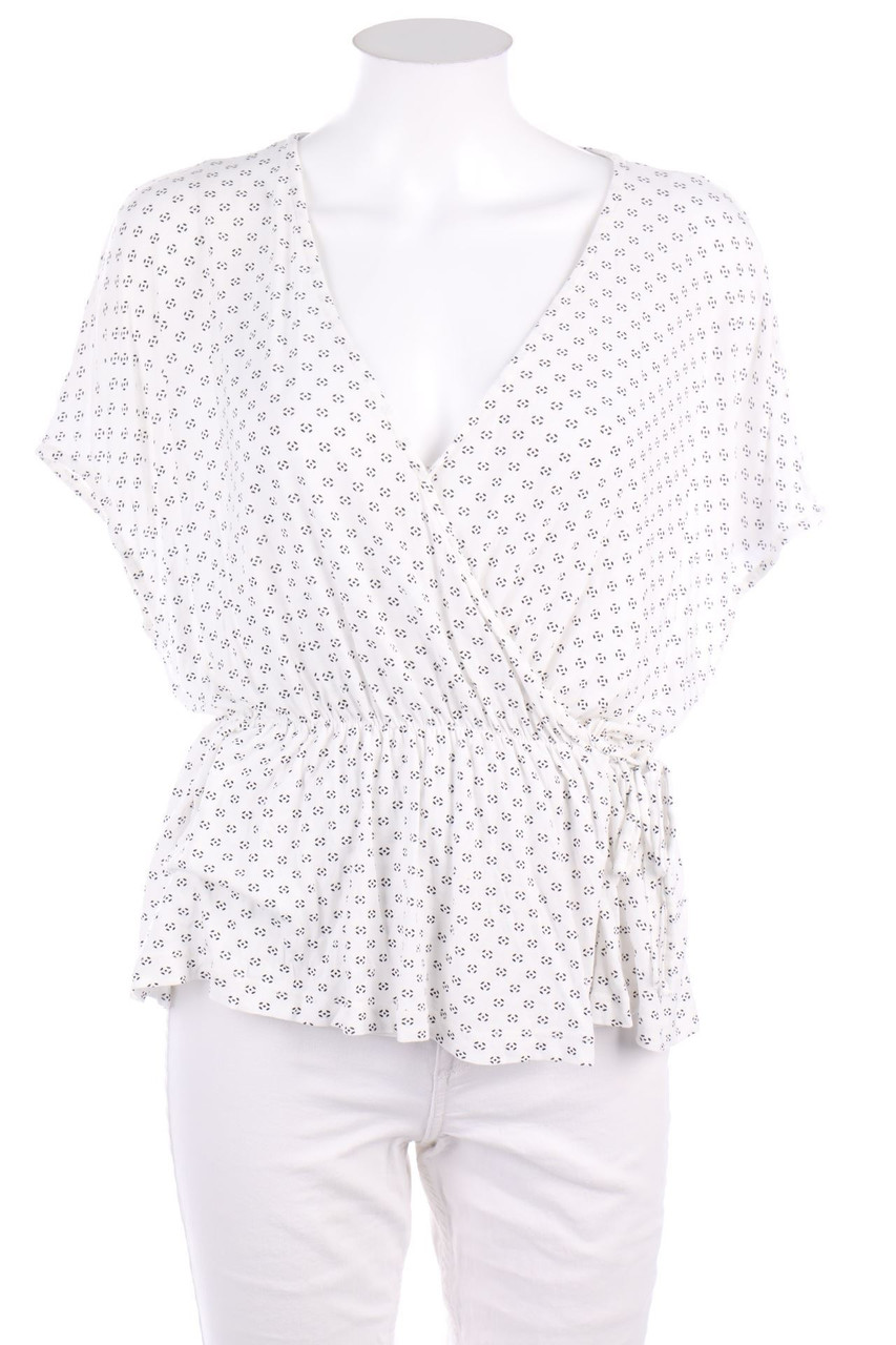 H&M - Wickel-Bluse mit Print - S