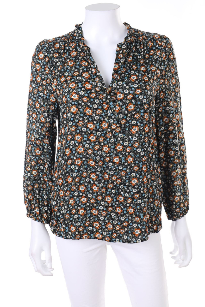 CAROLL - Glitzer-Bluse mit 3/4-Ärmel - D 38