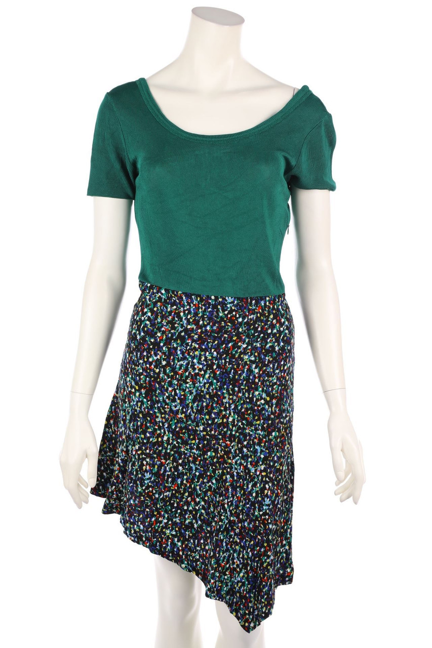 sandro - Kleid aus Viskose mit tiefem Rückenausschnitt - D 34