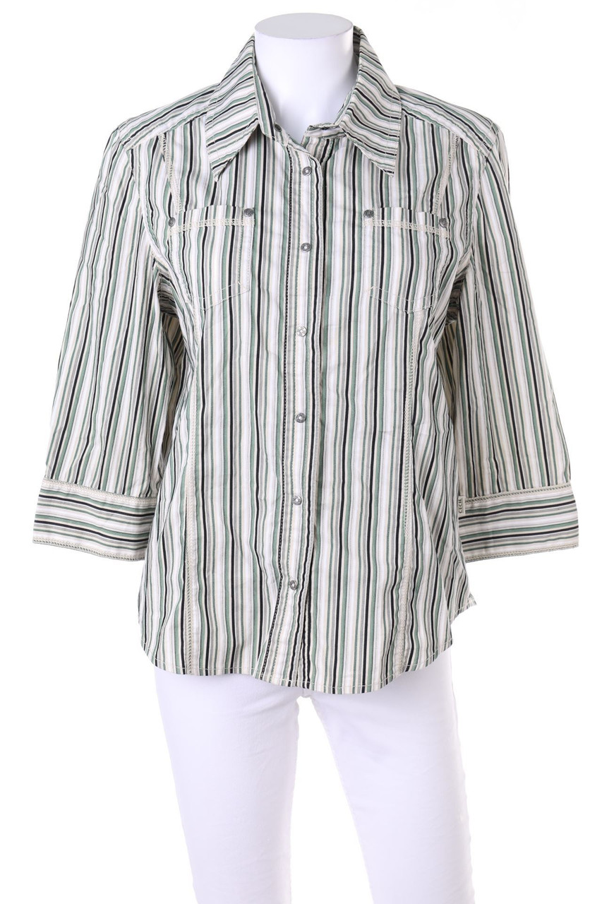 CECIL - Hemd-Bluse mit Streifen - M
