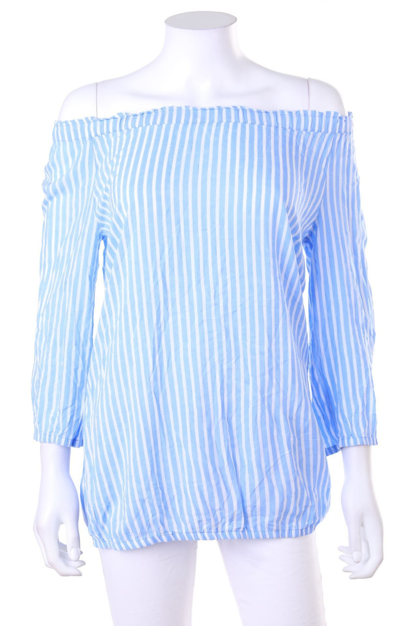 Betty Barclay - Carmen-Bluse mit Streifen - M