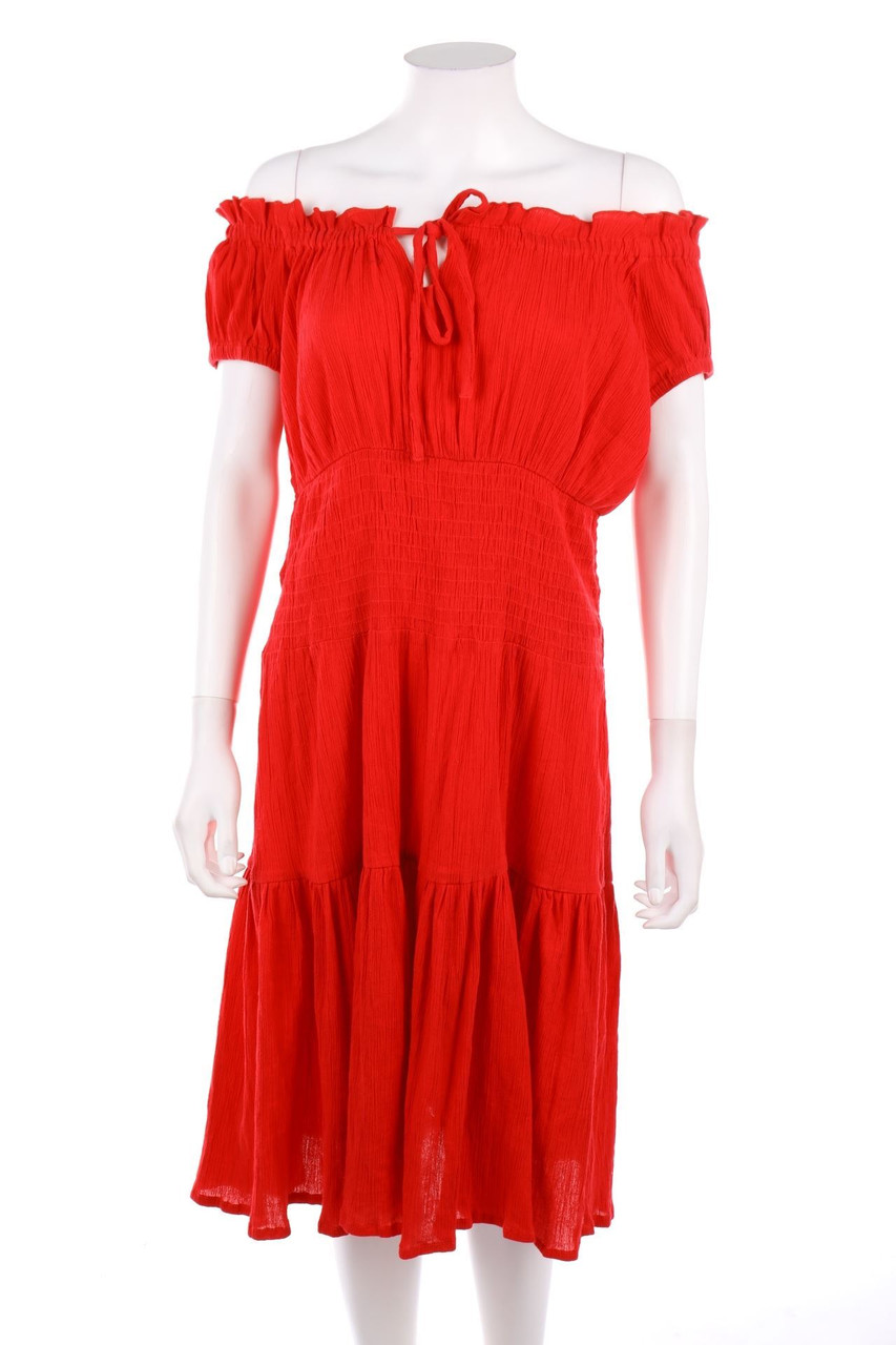 John Baner - Kleid mit Rüschen - D 40