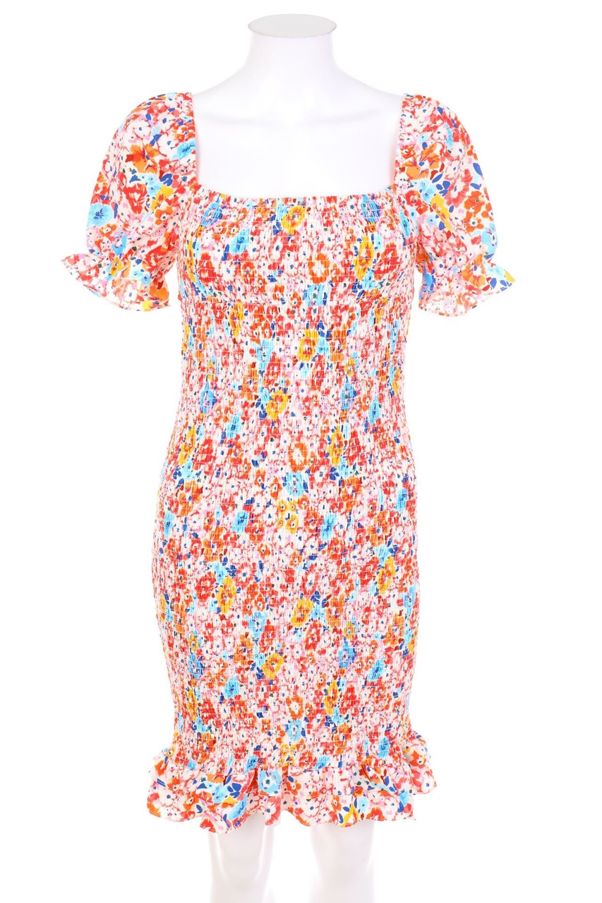 GLAMOROUS - Kleid mit Puffärmeln - D 36