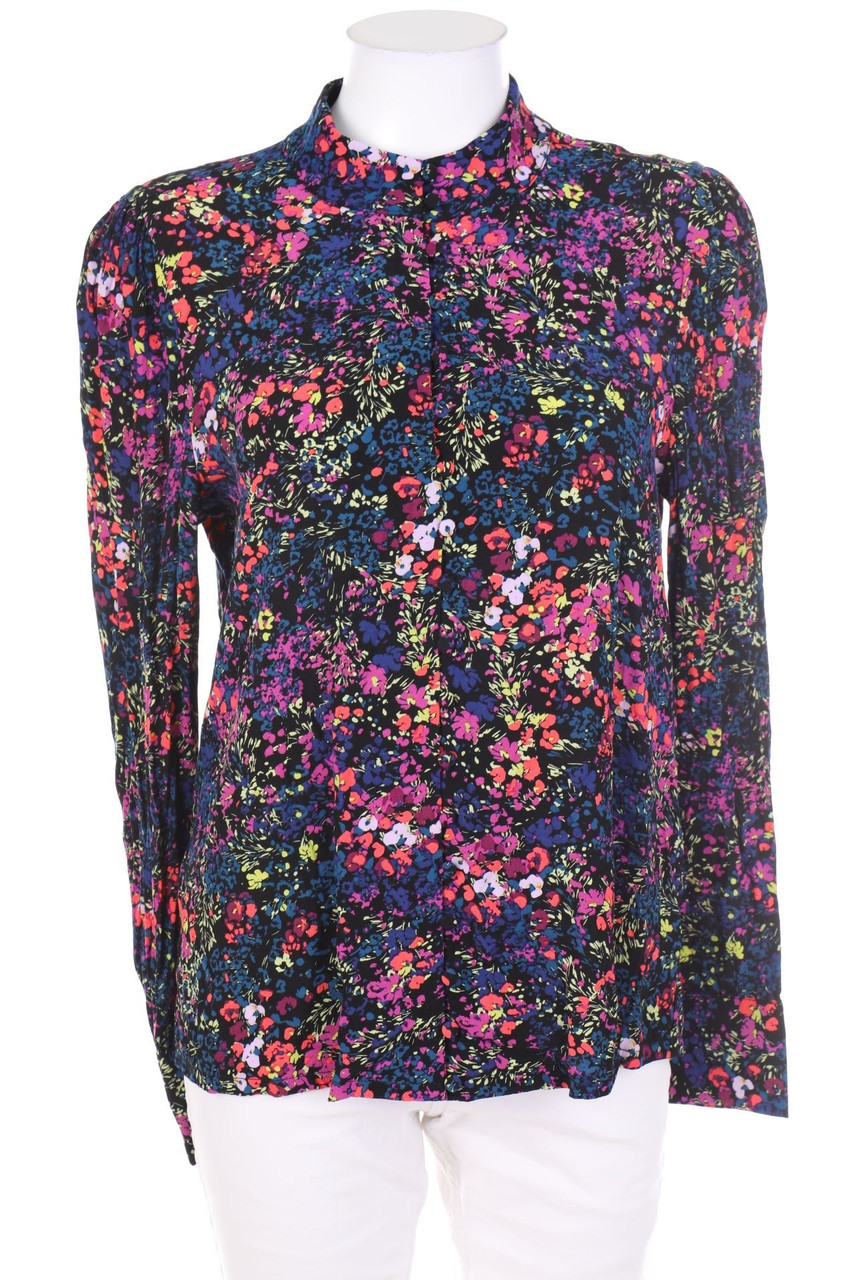 VERO MODA - Bluse mit Blumen-Print - M