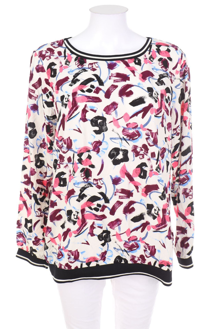 Soquesto - Bluse mit Print - D 40