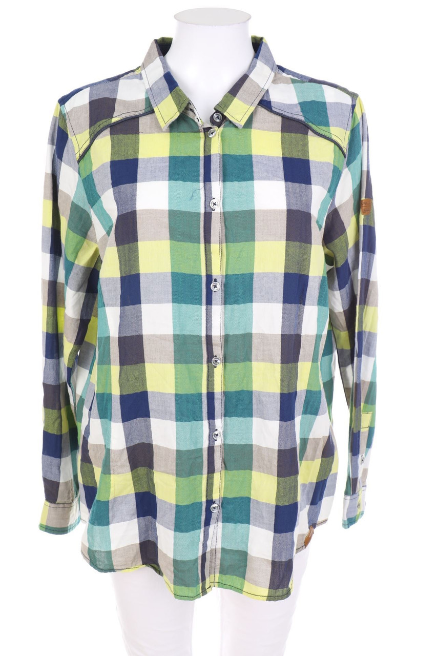 Soquesto - Hemd-Bluse mit Karo-Muster - D 42