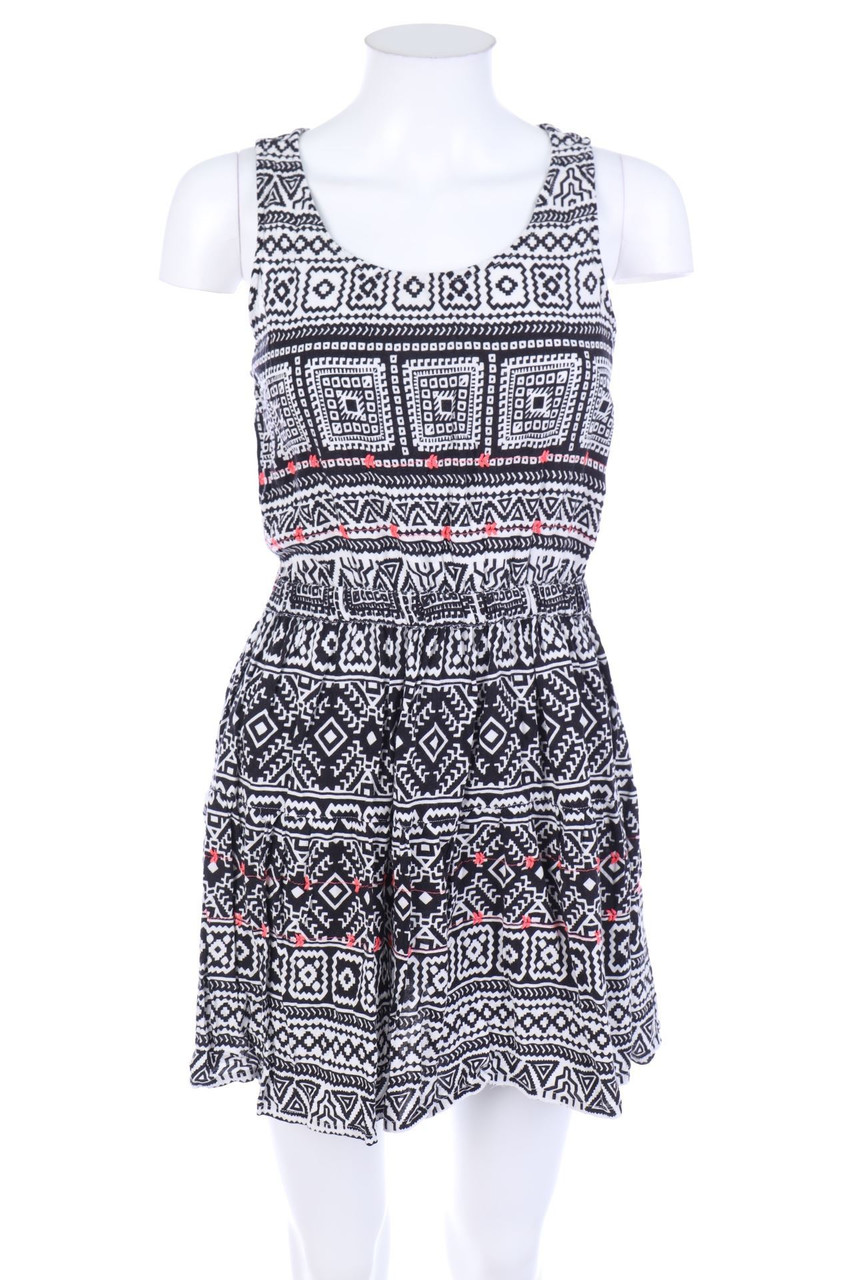 FB SISTER - Minikleid mit Ethno-Print - S