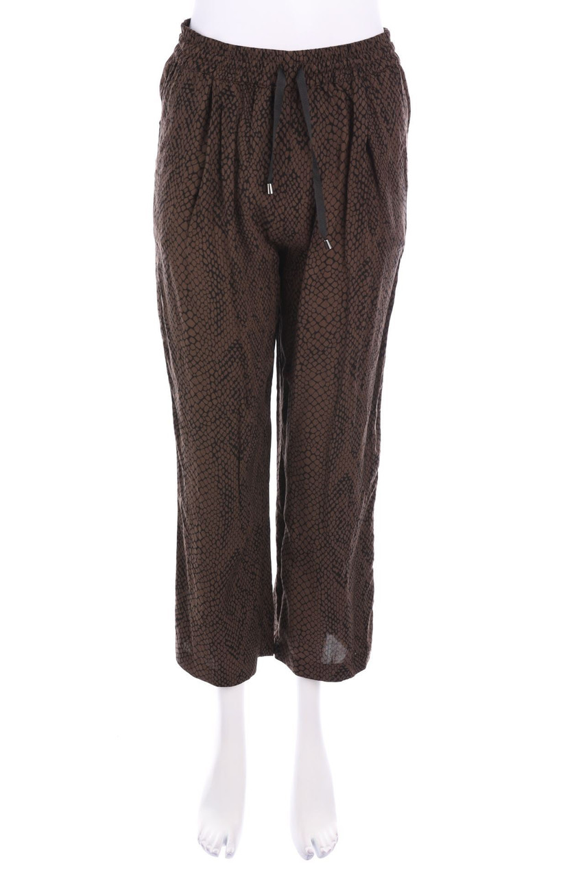 OPUS - Jogger-Hose mit Animal-Print - D 34