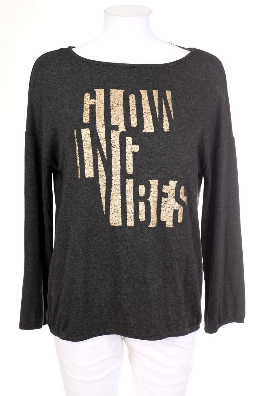 Street One - Strick-Pullover mit Print - D 38