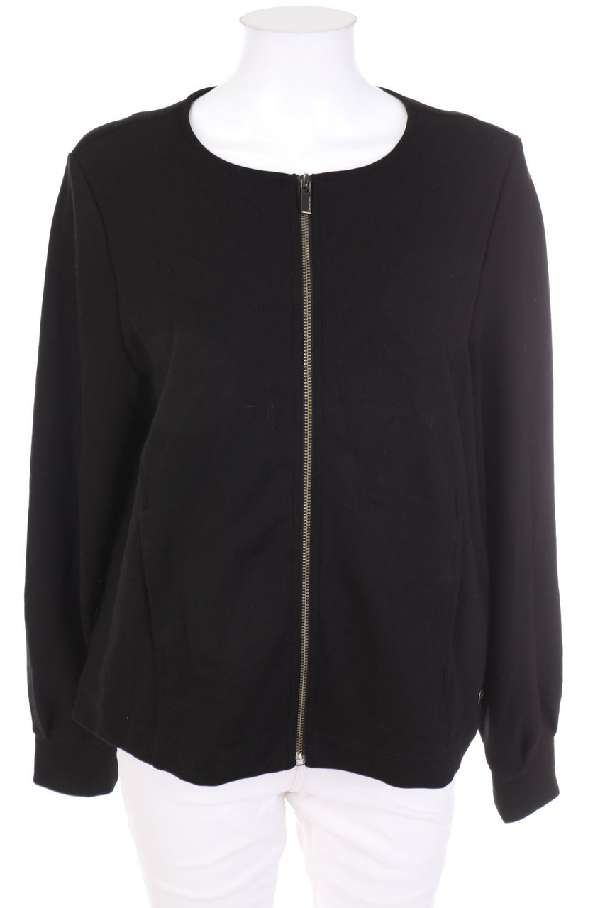 Street One - Sweatjacke mit Logo-Plakette - D 40