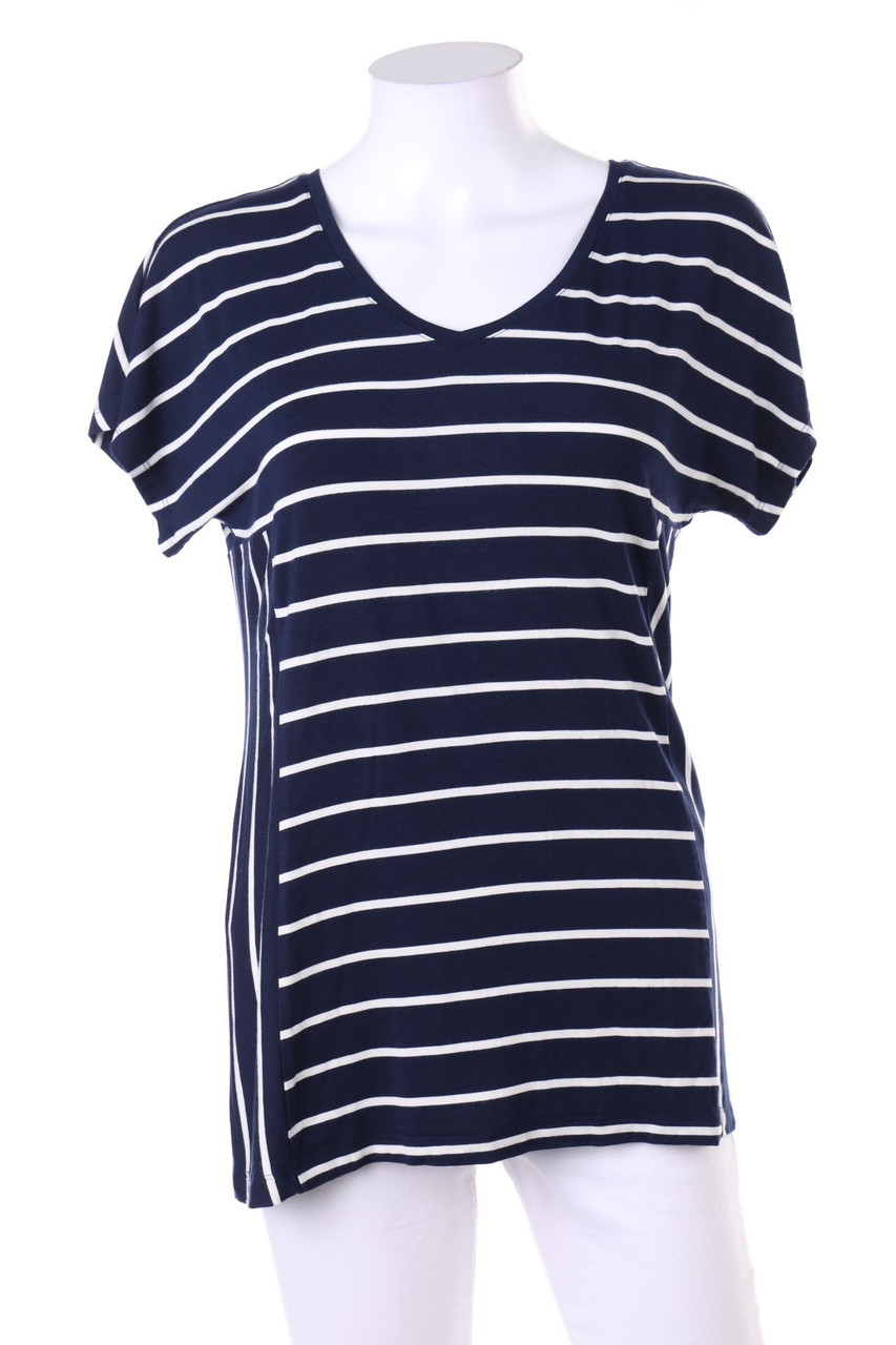 esmara - Kurzarm-Shirt mit Streifen - D 36-38