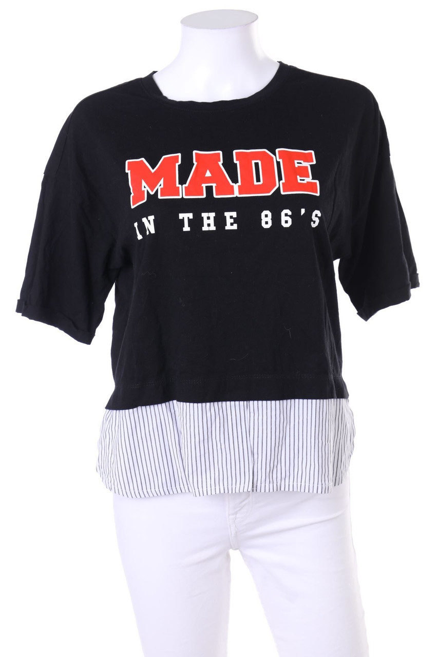 RESERVED - Kurzarm-Shirt im Layer Look - M