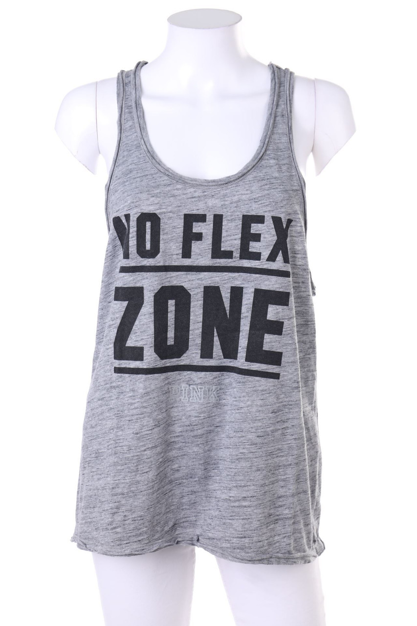 VICTORIA´S SECRET PINK - Racerback-Top mit Statement-Print - S