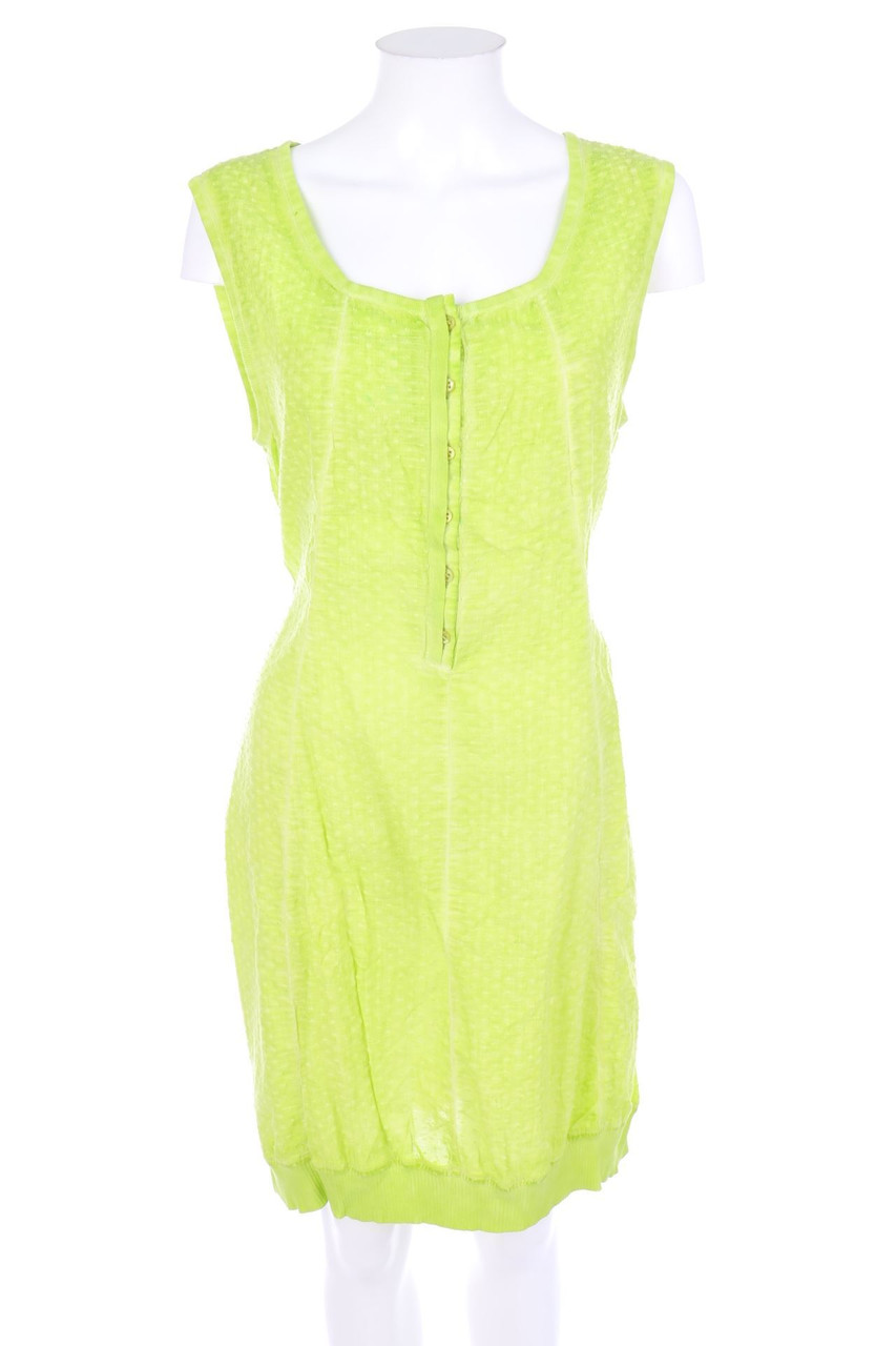 VETONO - Baumwoll-Kleid mit Gürtel - D 44