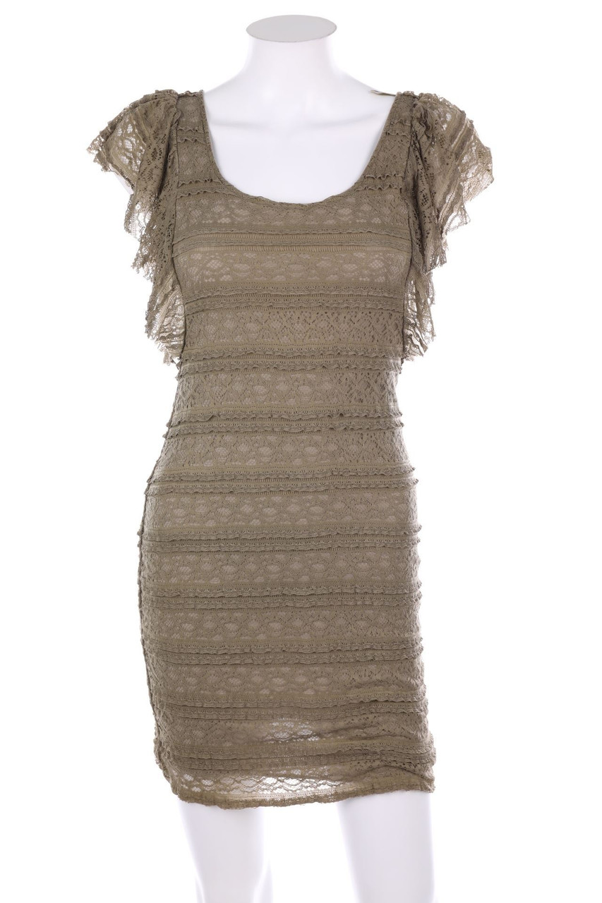 motivi - Spitzen-Party-Kleid mit Volants - D 36