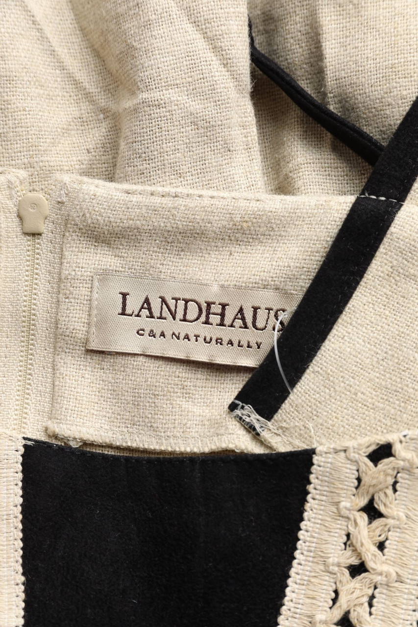 LANDHAUS C&A NATURALLY Dirndl aus Leinen-Mix D 44