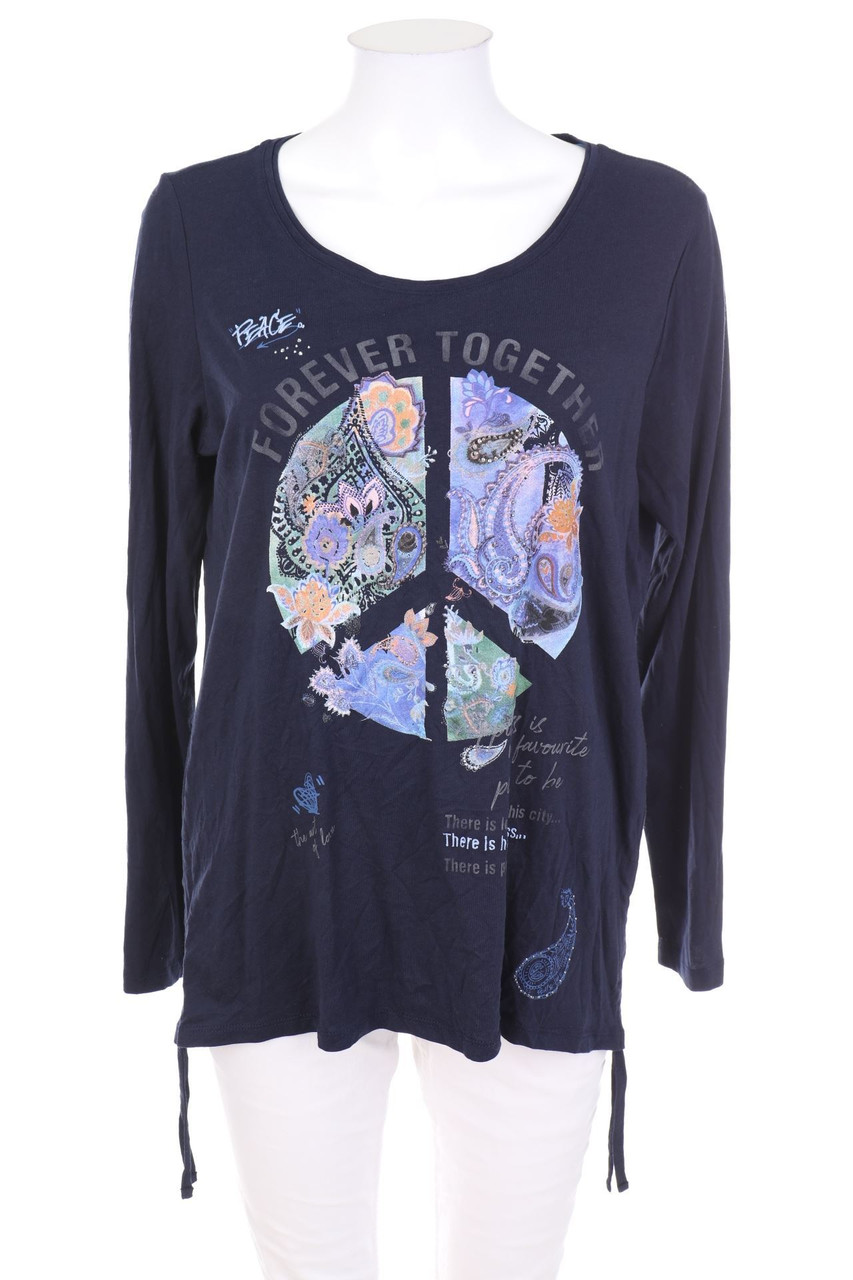 CECIL - Longsleeve-Shirt mit Print - M
