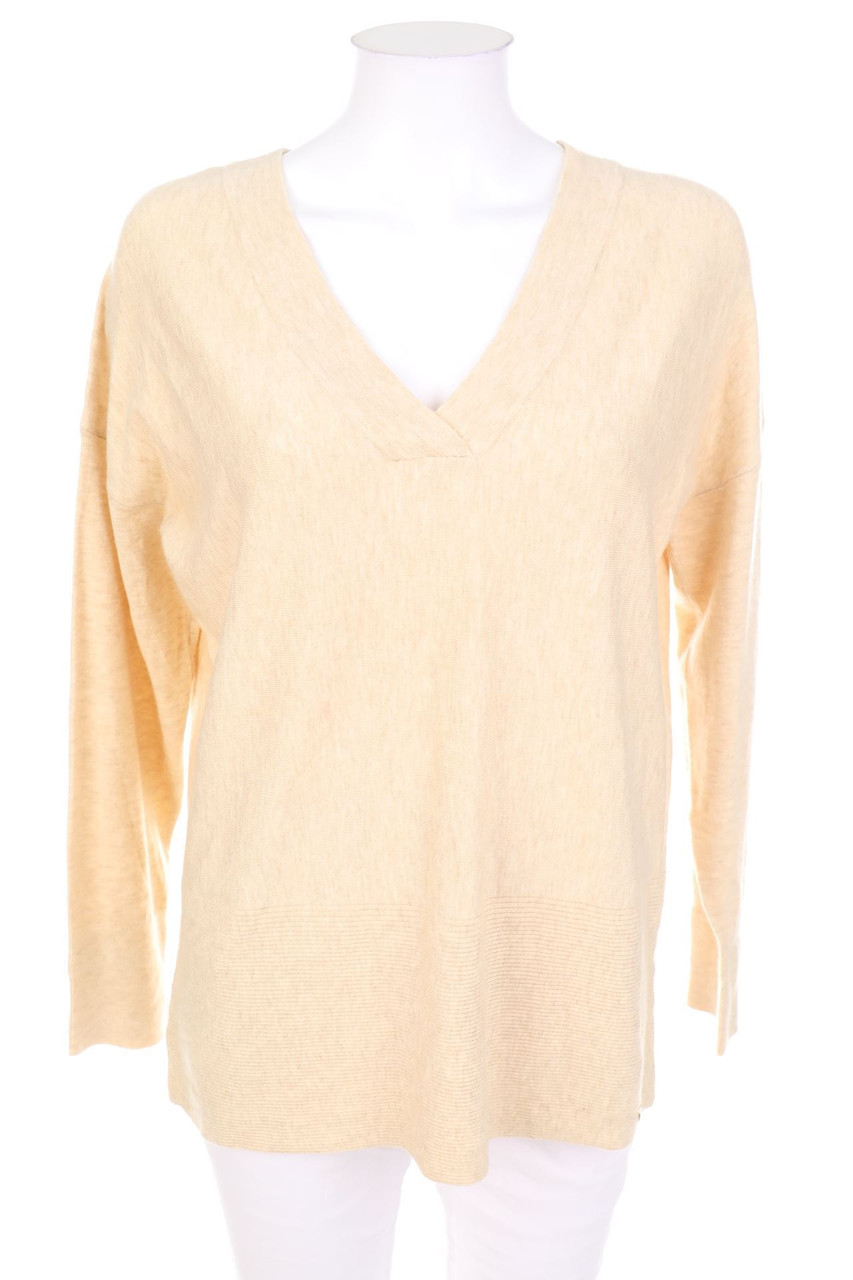 s.Oliver - Strick-Pullover mit überschnittener Schulter - D 38