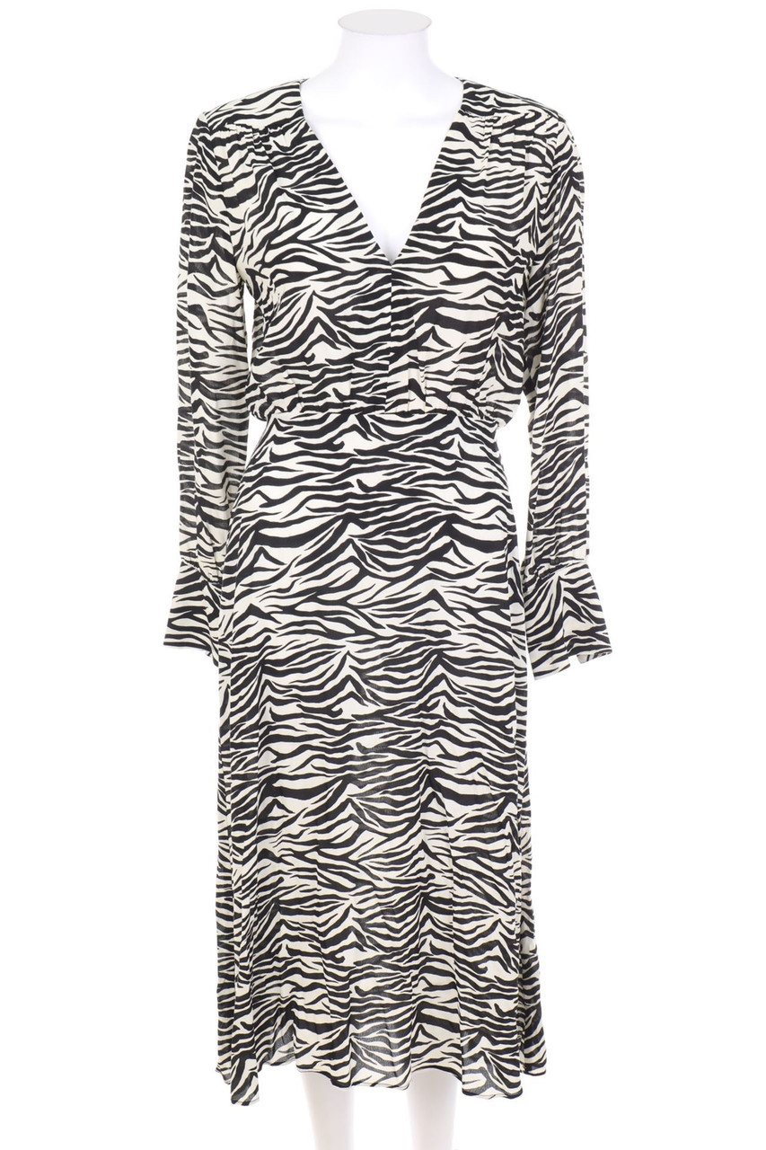 CAMAÏEU - Midikleid mit Animal-Print - S