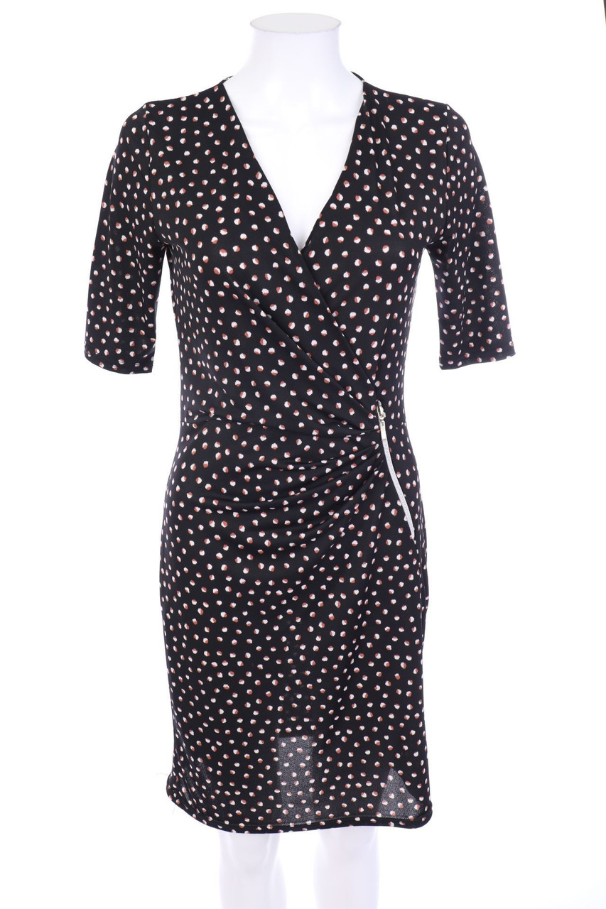 Carnaby - Stretch-Kleid mit Polka Dots - D 36