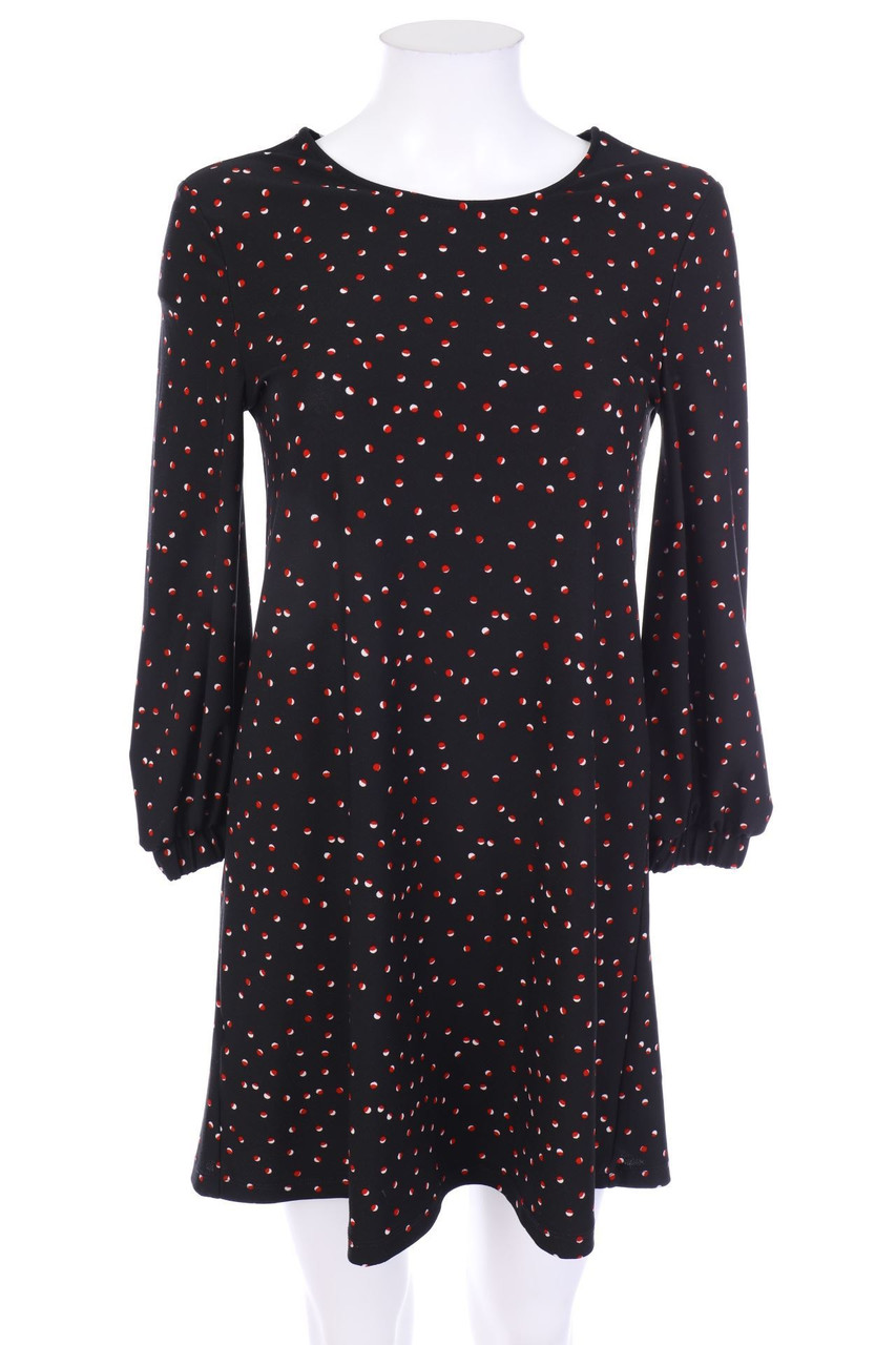 MANGO - Polka Dot-Kleid mit 3/4-Ärmel - XS