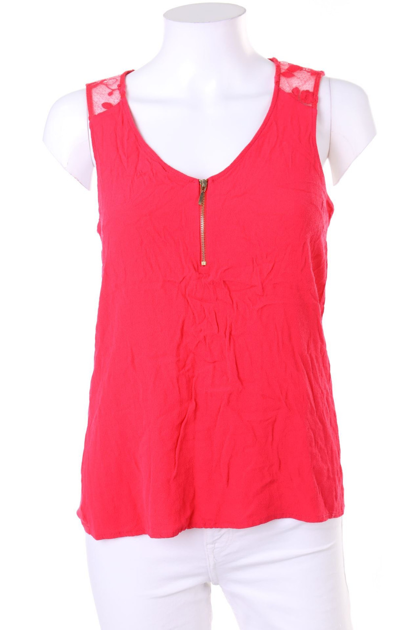 NAF NAF - Top mit Spitze - L